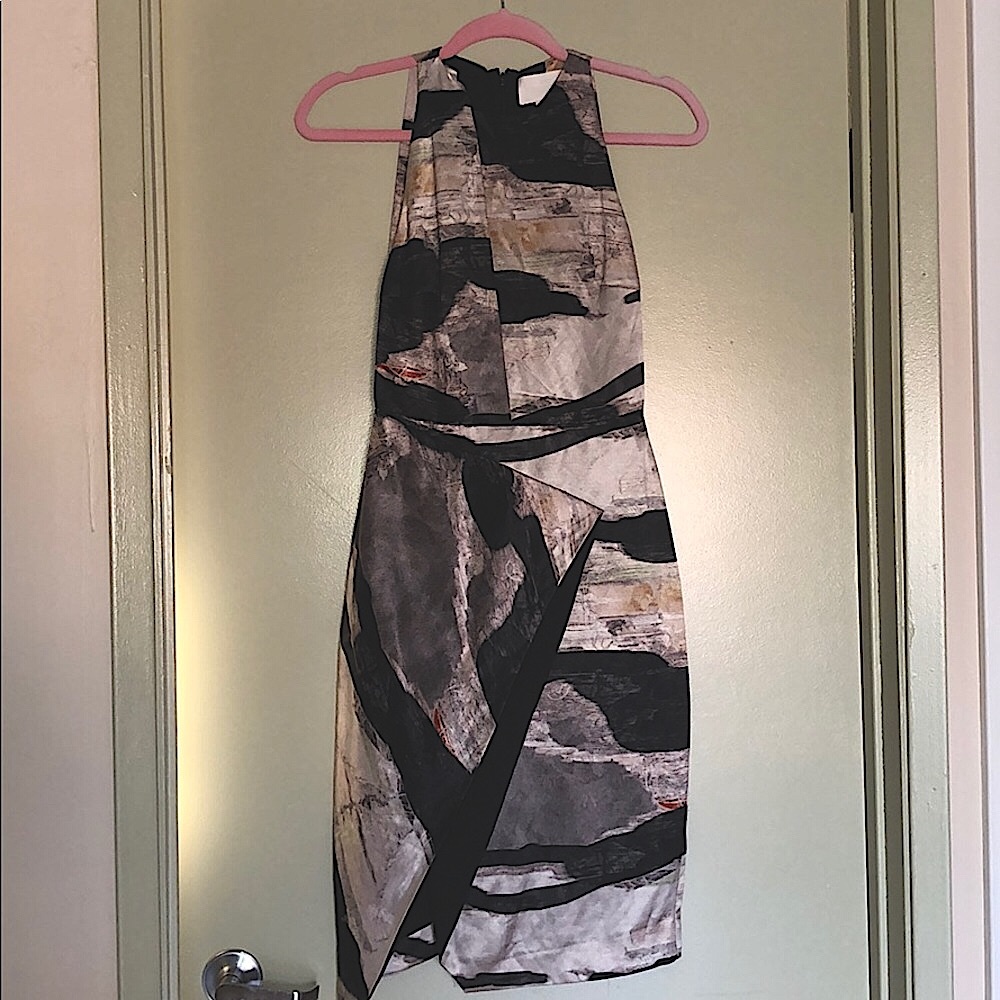 H&M limited edition dress knee length dress size 2